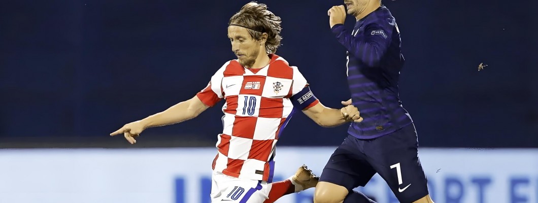 Slobodan udarac izveo je Luka Modrić