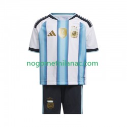 Dres Argentina Domaći World Cup 2026 Kratkih Rukava - Dječji