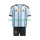 Dres Argentina Domaći World Cup 2026 Kratkih Rukava - Dječji