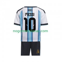 Dres Argentina Lionel Messi 10 Domaći World Cup 2026 Kratkih Rukava - Dječji