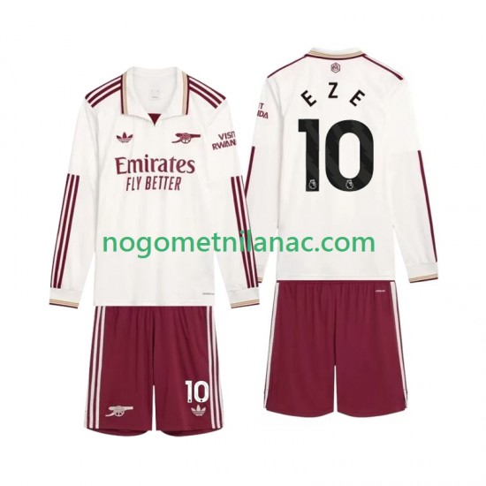 Dres Arsenal Eze 10 Treći 2025-2026 Dugim Rukavima - Dječji
