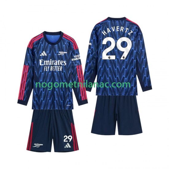 Dres Arsenal Havertz 29 Gostujući 2025-2026 Dugim Rukavima - Dječji