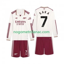 Dres Arsenal Saka 7 Treći 2025-2026 Dugim Rukavima - Dječji