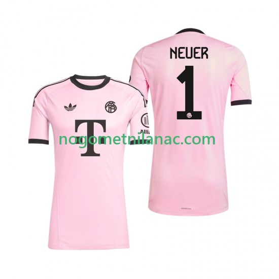 Golmanski Dres - Dres FC Bayern München Manuel Neuer 1 UCL Treći 2025-2026 Kratkih Rukava - Muški