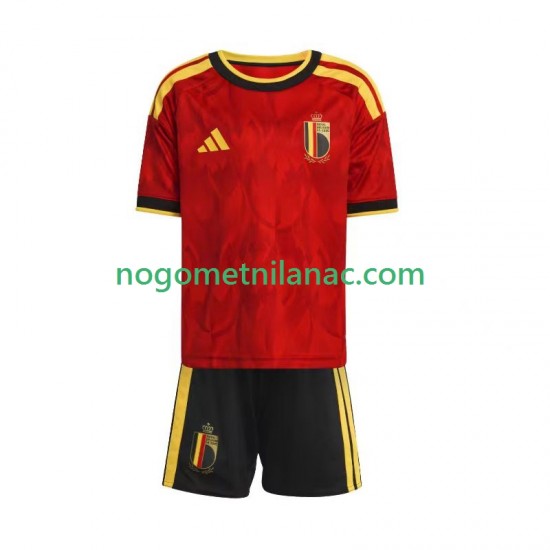 Dres Belgija Domaći World Cup 2026 Kratkih Rukava - Dječji