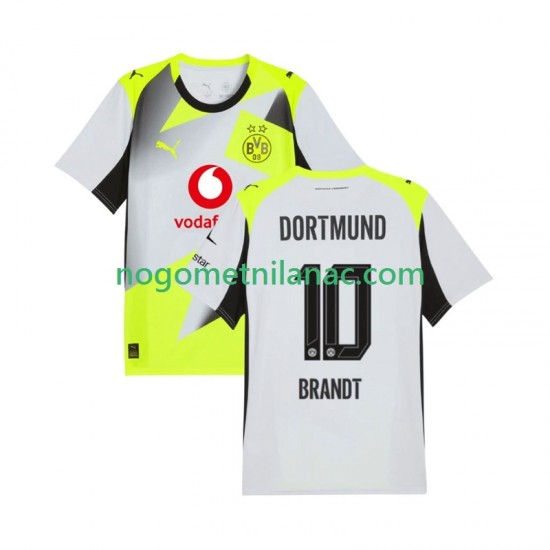 Dres Borussia Dortmund Julian Brandt 10 Gostujući 2025-2026 Kratkih Rukava - Muški