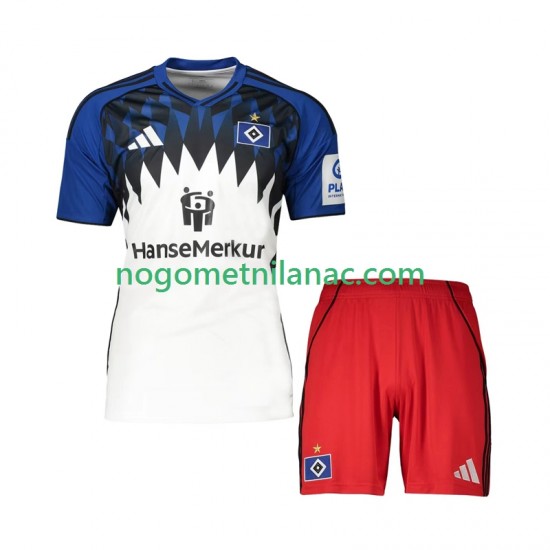 Dres Hamburger SV Domaći 2025-2026 Kratkih Rukava - Dječji
