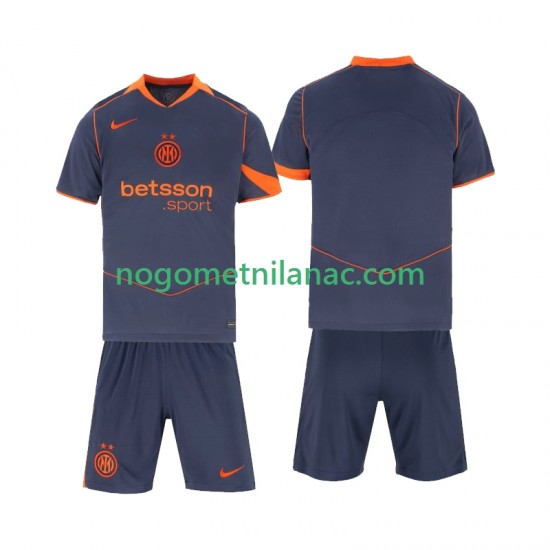 Dres Inter Milan Treći 2025-2026 Kratkih Rukava - Dječji
