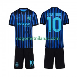 Dres Inter Milan Lautaro Martinez 10 Domaći 2025-2026 Kratkih Rukava - Dječji Dres Inter Milan Lautaro Martinez 10 Domaći 2025-2026 Kratkih Rukava - Dječji