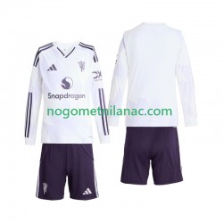 Dres Manchester United Gostujući 2025-2026 Dugim Rukavima - Dječji