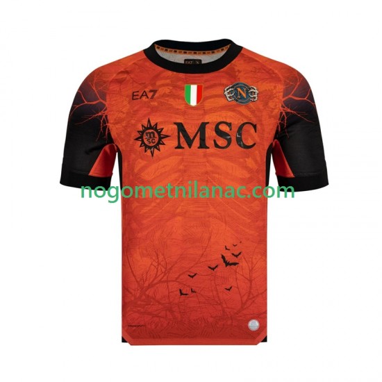 Golmanski Dres - Dres Napoli Halloween Domaći 2025-2026 Kratkih Rukava - Muški