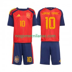 Dres Španjolska Lamine Yamal 10 Domaći World Cup 2026 Kratkih Rukava - Dječji Dres Španjolska Lamine Yamal 10 Domaći World Cup 2026 Kratkih Rukava - Dječji
