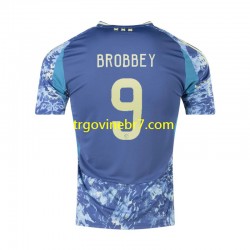Dres AFC Ajax Brian Brobbey 9 Gostujući 2024-2025 Kratkih Rukava - Muški Dres AFC Ajax Brian Brobbey 9 Gostujući 2024-2025 Kratkih Rukava - Muški