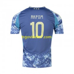 Dres AFC Ajax Chuba Akpom 10 Gostujući 2024-2025 Kratkih Rukava - Muški Dres AFC Ajax Chuba Akpom 10 Gostujući 2024-2025 Kratkih Rukava - Muški