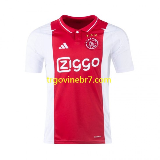 Dres AFC Ajax Domaći 2024-2025 Kratkih Rukava - Muški