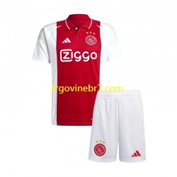 Dres AFC Ajax Domaći 2024-2025 Kratkih Rukava - Dječji Dres AFC Ajax Domaći 2024-2025 Kratkih Rukava - Dječji