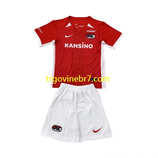 Dres AZ Alkmaar Domaći 2024-2025 Kratkih Rukava - Dječji