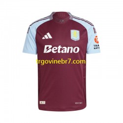 Dres Aston Villa Domaći 2024-2025 Kratkih Rukava - Muški