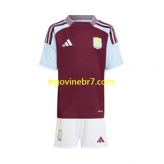 Dres Aston Villa Domaći 2024-2025 Kratkih Rukava - Dječji