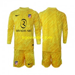 Golmanski Dres - Dres Atlético Madrid Treći 2024-2025 Dugim Rukavima - Dječji