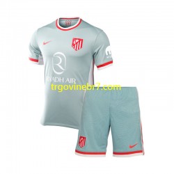 Dres Atlético Madrid Gostujući 2024-2025 Kratkih Rukava - Dječji