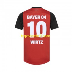 Dres Bayer 04 Leverkusen Florian Wirtz 10 Domaći 2024-2025 Kratkih Rukava - Muški Dres Bayer 04 Leverkusen Florian Wirtz 10 Domaći 2024-2025 Kratkih Rukava - Muški