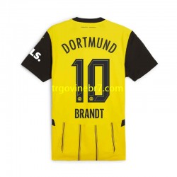 Dres Borussia Dortmund Julian Brandt 10 Domaći 2024-2025 Kratkih Rukava - Muški Dres Borussia Dortmund Julian Brandt 10 Domaći 2024-2025 Kratkih Rukava - Muški