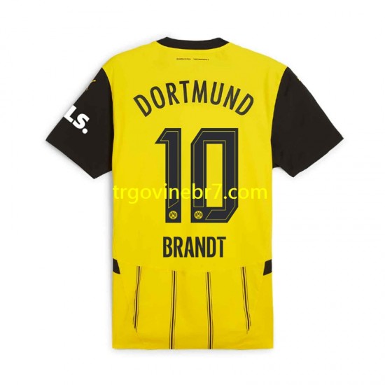 Dres Borussia Dortmund Julian Brandt 10 Domaći 2024-2025 Kratkih Rukava - Muški
