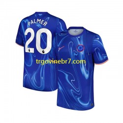 Dres Chelsea Cole Palmer 20 Domaći 2024-2025 Kratkih Rukava - Muški Dres Chelsea Cole Palmer 20 Domaći 2024-2025 Kratkih Rukava - Muški