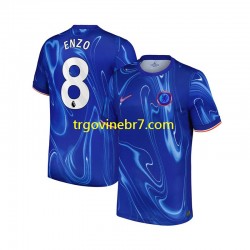 Dres Chelsea Enzo 8 Domaći 2024-2025 Kratkih Rukava - Muški Dres Chelsea Enzo 8 Domaći 2024-2025 Kratkih Rukava - Muški