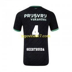Dres Feyenoord Rotterdam Lutsharel Geertruida 4 Gostujući 2024-2025 Kratkih Rukava - Muški