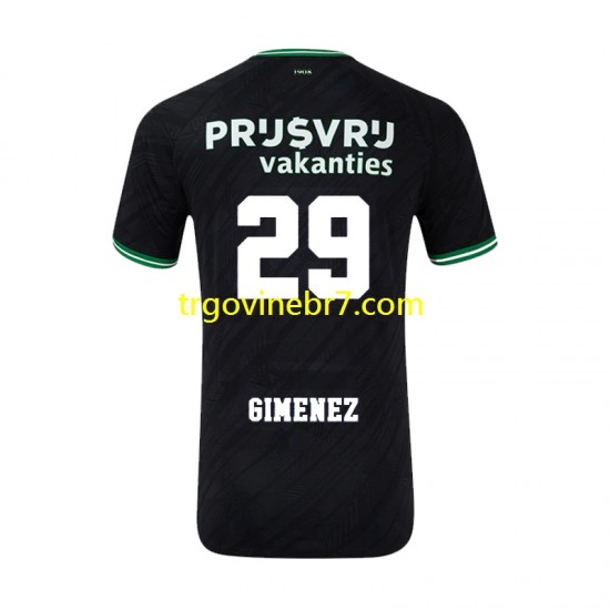Dres Feyenoord Rotterdam Santiago Gimenez 29 Gostujući 2024-2025 Kratkih Rukava - Muški