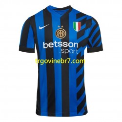 Dres Inter Milan Domaći 2024-2025 Kratkih Rukava - Muški