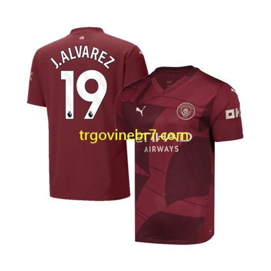 Dres Manchester City Julian Alvarez 19 Treći 2024-2025 Kratkih Rukava - Muški