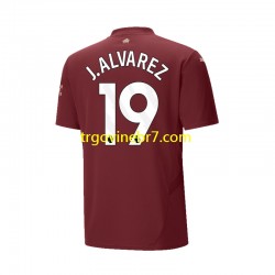 Dres Manchester City Julian Alvarez 19 Treći 2024-2025 Kratkih Rukava - Muški