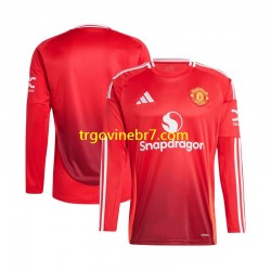Dres Manchester United Domaći 2024-2025 Dugim Rukavima - Muški Dres Manchester United Domaći 2024-2025 Dugim Rukavima - Muški