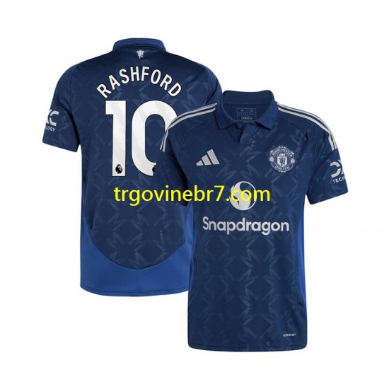 Dres Manchester United Marcus Rashford 10 Gostujući 2024-2025 Kratkih Rukava - Muški