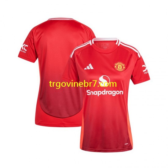 Dres Manchester United Domaći 2024-2025 Kratkih Rukava - Ženska