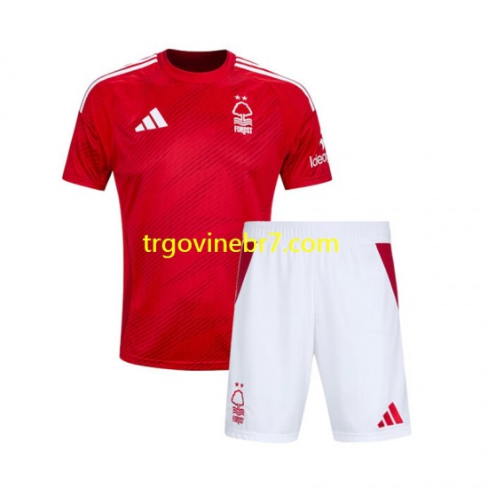 Dres Nottingham Forest Domaći 2024-2025 Kratkih Rukava - Dječji