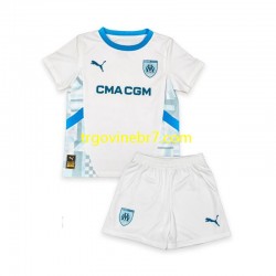 Dres Olympique de Marseille Domaći 2024-2025 Kratkih Rukava - Dječji Dres Olympique de Marseille Domaći 2024-2025 Kratkih Rukava - Dječji