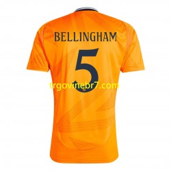 Dres Real Madrid BELLINGHAM 5 Gostujući 2024-2025 Kratkih Rukava - Muški