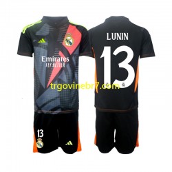 Golmanski Dres - Dres Real Madrid Andriy Lunin 13 Gostujući 2024-2025 Kratkih Rukava - Dječji Golmanski Dres - Dres Real Madrid Andriy Lunin 13 Gostujući 2024-2025 Kratkih Rukava - Dječji