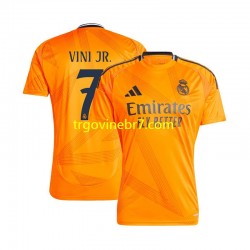 Dres Real Madrid VINI JR 7 Gostujući 2024-2025 Kratkih Rukava - Muški