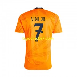 Dres Real Madrid VINI JR 7 Gostujući 2024-2025 Kratkih Rukava - Muški