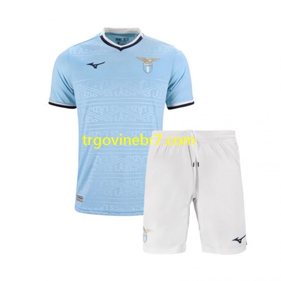 Dres SS Lazio Domaći 2024-2025 Kratkih Rukava - Dječji