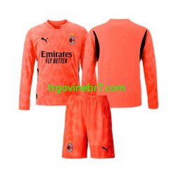 Golmanski Dres - Dres AC Milan Četvrti 2024-2025 Dugim Rukavima - Dječji Golmanski Dres - Dres AC Milan Četvrti 2024-2025 Dugim Rukavima - Dječji