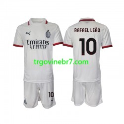 Dres AC Milan Rafael Leao 10 Gostujući 2024-2025 Kratkih Rukava - Dječji Dres AC Milan Rafael Leao 10 Gostujući 2024-2025 Kratkih Rukava - Dječji