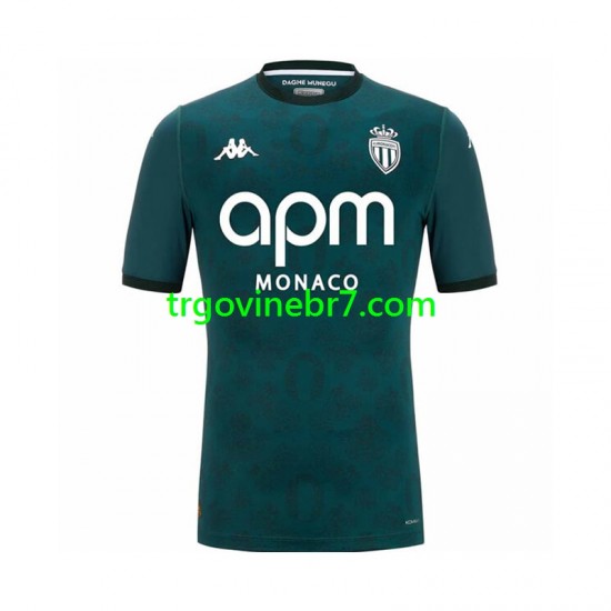 Dres AS Monaco Gostujući 2024-2025 Kratkih Rukava - Muški
