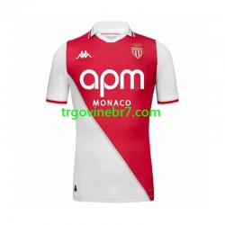 Dres AS Monaco Domaći 2024-2025 Kratkih Rukava - Muški