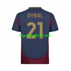 Dres Roma Paulo Dybala 21 Treći 2024-2025 Kratkih Rukava - Muški